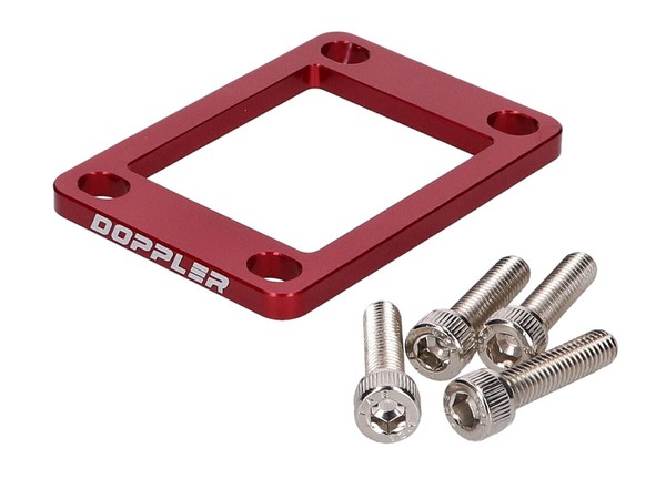 Ansaugspacer Doppler 5Mm Rot FüR Minarelli Am, Derbi Ebe, Ebs, D50B-image