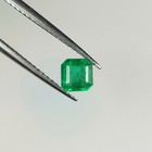 0.58 Ct Natural Zambian Green Emerald Perfect Luster Square Octagon Cut - G- 174 — photo 1