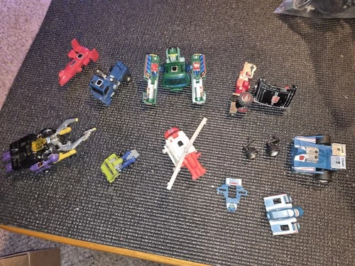 Random vintage 80's Transformers G1 Lot For Parts ,Figures Are Broken Must see
