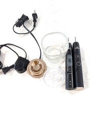 Philips Sonicare Toothbrush Base Charger Stand Cup 2 Handles LOT FOR PARTS ONLY
