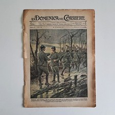 domenica del corriere 1917 n°50 ● GUERRA MONDIALE ora dell'assalto