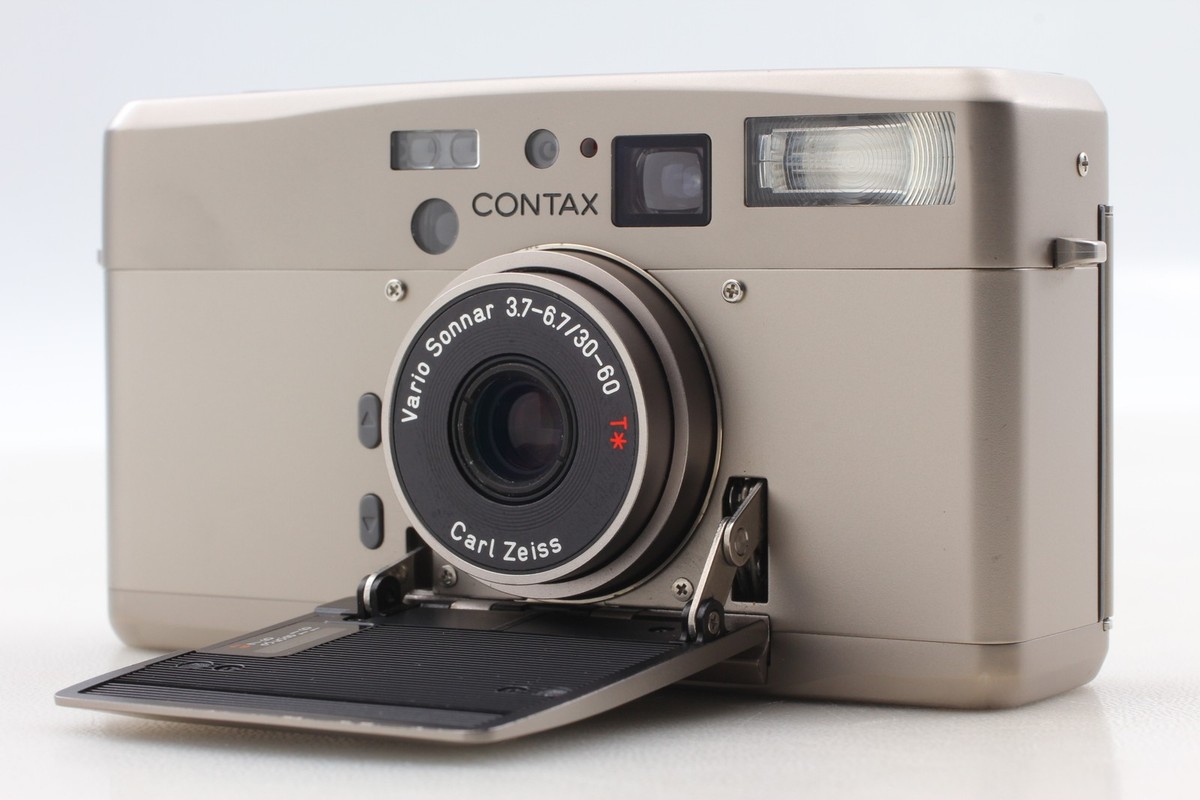 CONTAX T VS III シルバー MINT] Contax TVS III iii Silver Point & Shoot 35mm Film Camera