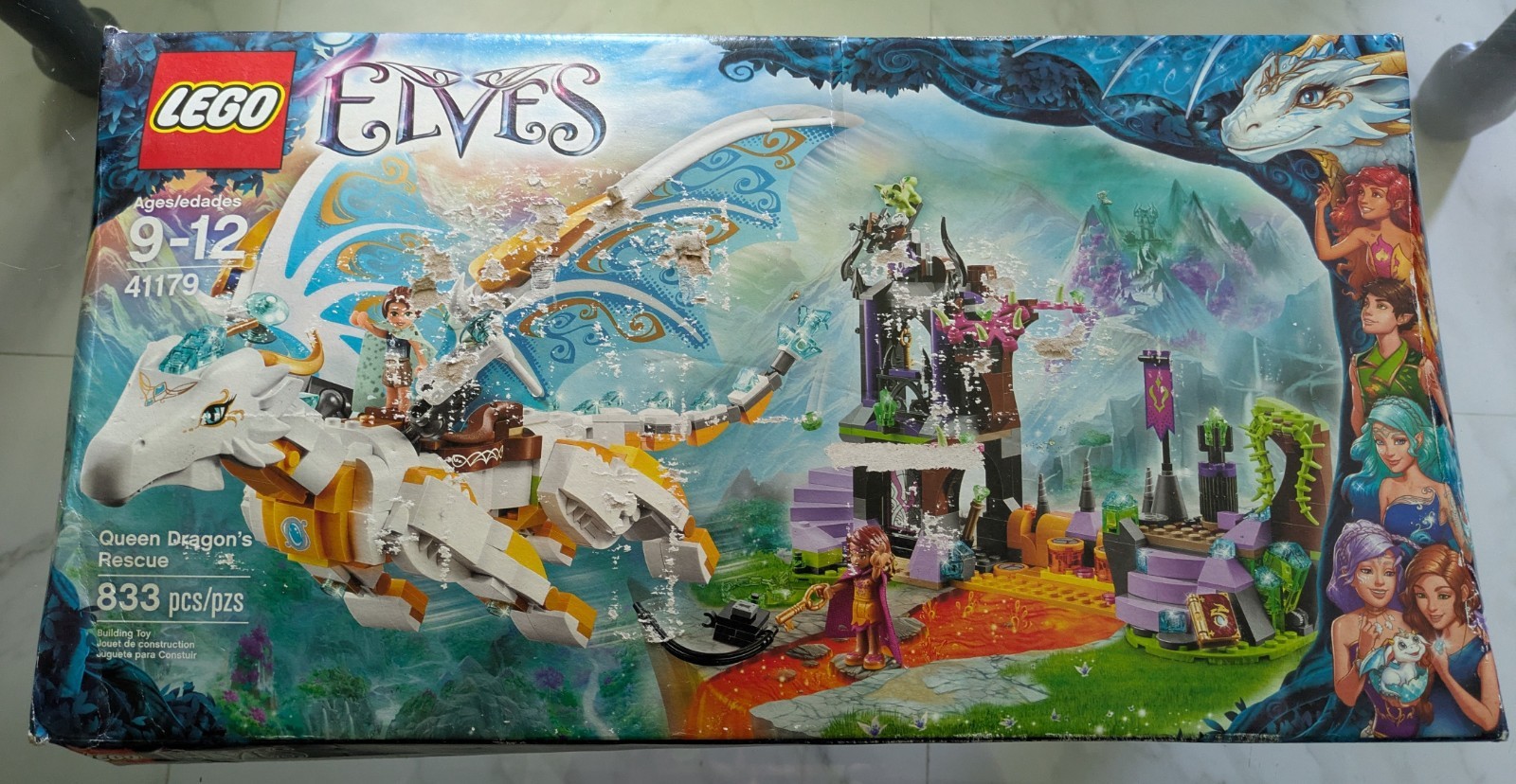 LEGO Elves 41179 Queen Dragon's Rescue *RETIRED SET* NEW IN FACTORY SEALED BOX