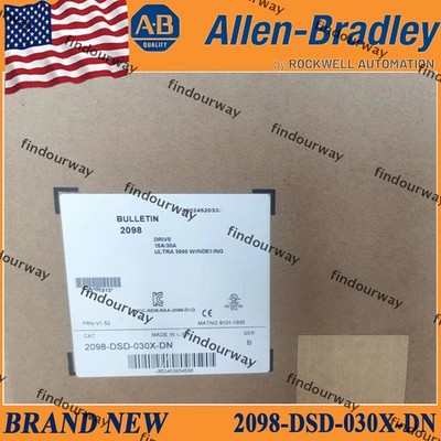 2098-DSD-030X-DN New AB Ultra 3000 3 kW with DeviceNet Drive Free Ship US AB