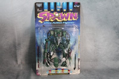 SPAWN ''MANGA SPAWN''. Pull Off Head & Create Cyber-Sect & Reveal Hidden Head 1997