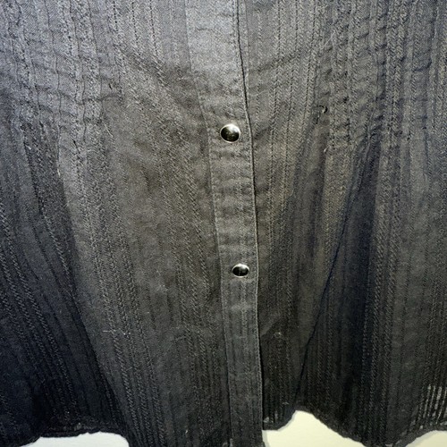Panhandle Slim Damen Western Hemd - Druckknopfleiste - Schwarz Weiß Cross - Small - Bild 5 von 8