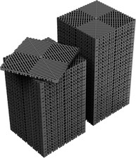 60-Pc Interlocking Floor Tiles, 12"x12" Non-Slip Heavy-Duty for Indoor/Outdoor