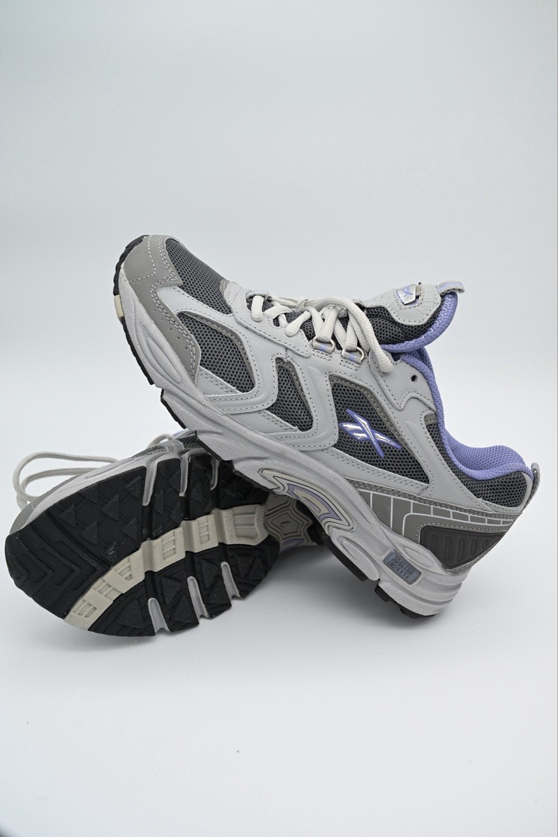 Reebok 3D Ultra Lite Grey Mesh Running Sneakers | eBay