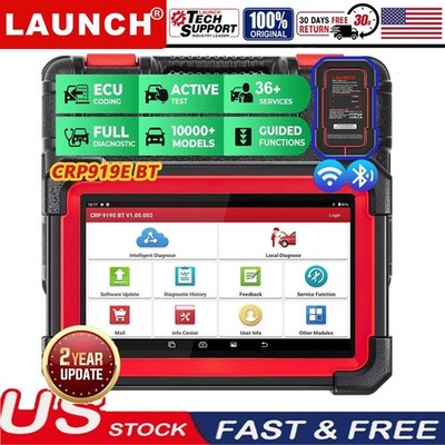2026 LAUNCH X431 CRP919EBT PROS Bidirectional Car Diagnostic Scanner Coding US*^
