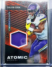 2019 Obsidian Atomic Materials Dalvin Cook /50 #AM-20