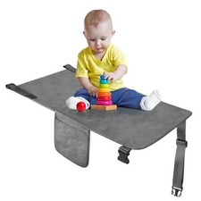 Toddler Airplane Bed, Kids Airplane Seat Extender Travel Bed, Kids Darkgrey