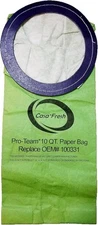 10 PK of Replacement Bags for ProTeam 100331. Compatible with 10 QT BackPack