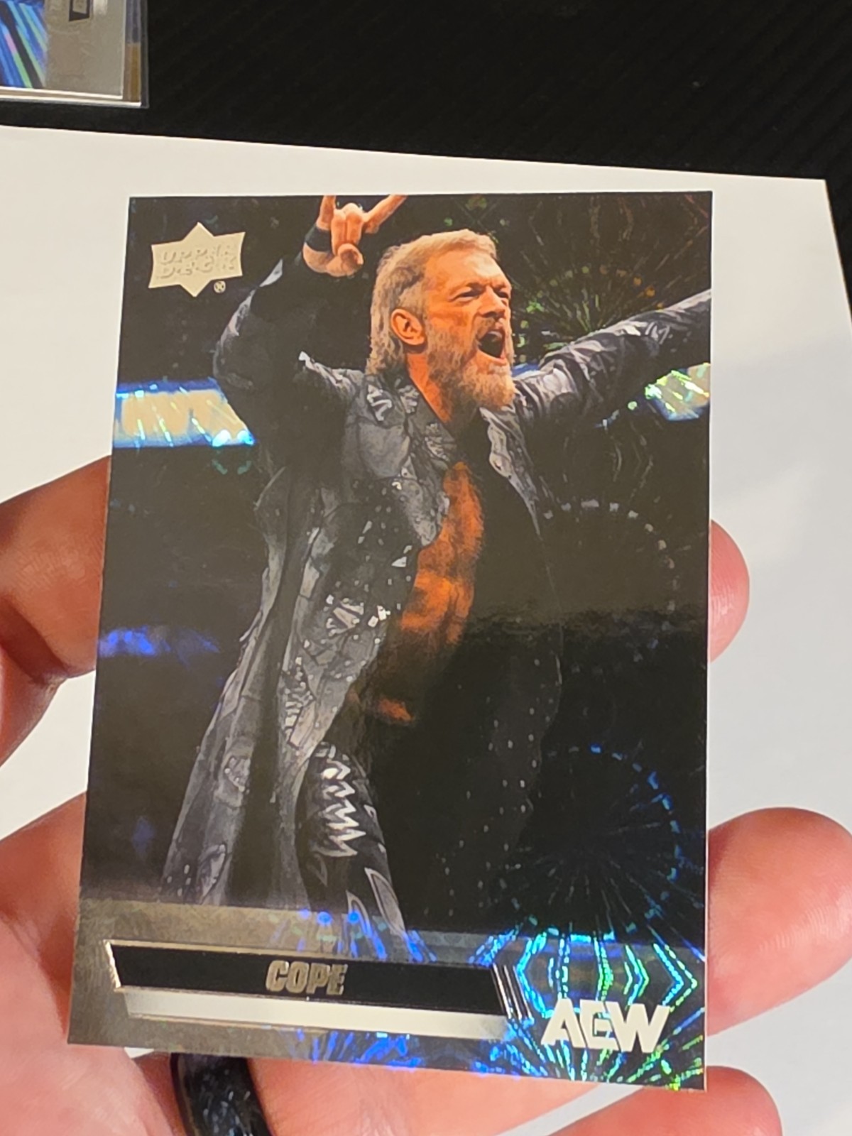2026 Upper Deck AEW Flagship #43 Cope / Adam Copeland Pyro Parallel