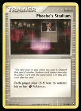 Phoebe's Stadium 79/108 Uncommon Power Keepers Pokemon Heavily Played on eBay