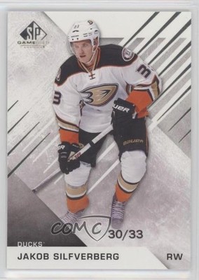 2016-17 SP Game Used 30/33 Jakob Silfverberg #17 01qm