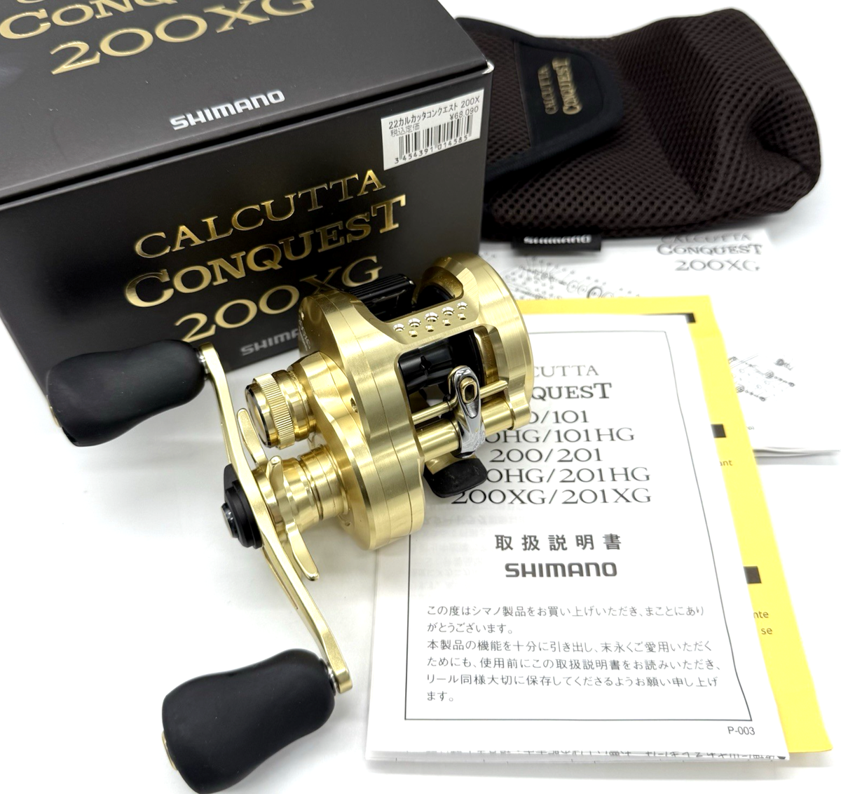 Shimano 22 CALCUTTA CONQUEST 200XG Right Bait Casting Reel