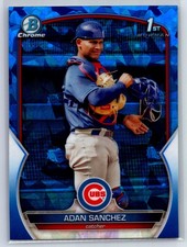 2023 Bowman Chrome Sapphire Edition #BCP-219 Adan Sanchez Prospects