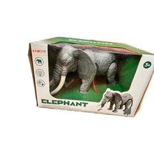 Jumbo LARGE ELEPHANT MAMMOTH Full Electric Action Walking Girls Boys Toy Ice age