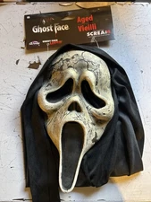 Scream Ghost Face Adult Aged Hooded Halloween Mask Halloween Horror