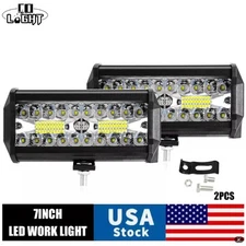 2PCS 7'' LED WORK LIGHTS for Caterpillar Construction Equipment Forklift Tractor
