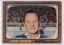 1966-67 Topps Johnny Bower #12 HOF wy5