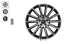 "Mercedes-AMG Leichtmetallfelge schwarz glanzgedreht A17740116007X23"