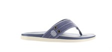 Johnnie-O Mens Portside Blue Flip Flops Size 8 7666559