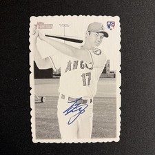 2018 Topps Heritage High Number - 1969 Topps Deckle Edge Shohei Ohtani #1 (RC)