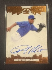 Leaf 2015 Ultimate Draft Richie Martin Autograph Oakland Athletics #BA-RM1