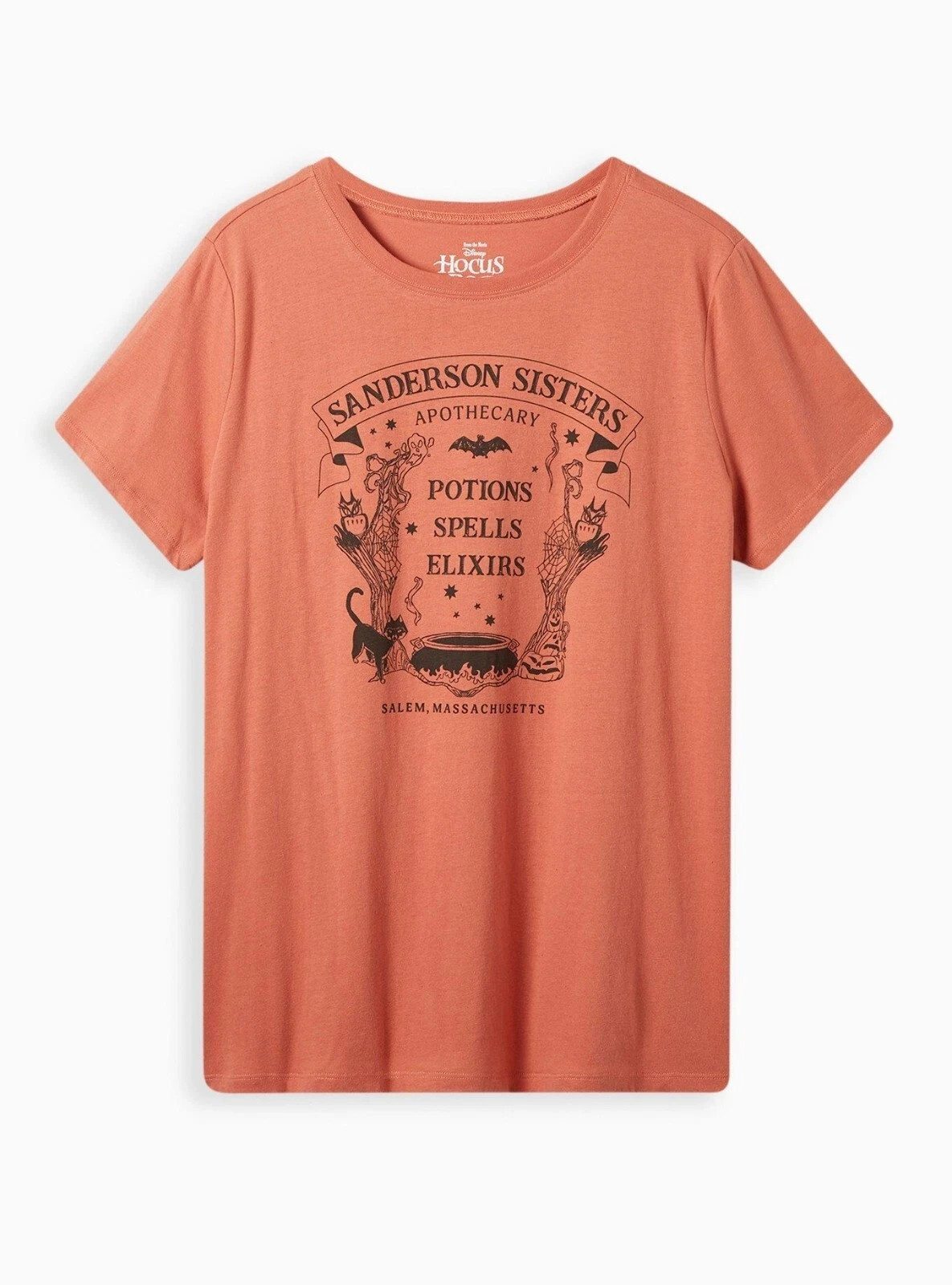 Torrid Disney Hocus Pocus Sanderson Sisters Apothecary Classic Fit Cotton Top 1