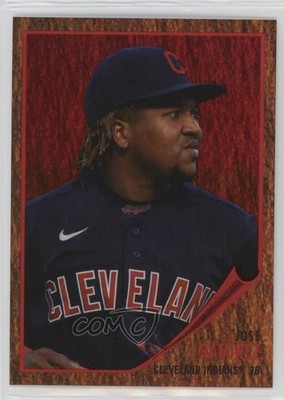 2021 Topps Archives 1962 Topps Red Hot Foil 43/50 Jose Ramirez #74 11p9