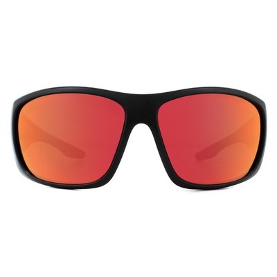Prada Sport Sonnenbrille PS04VS 1BO9Q1 Schwarz Dunkel Drey Blau Rot Spiegel