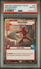2024 HYPERSPACE #421 MISTER BONES, I PERFORMED VIOLENCE PSA 10