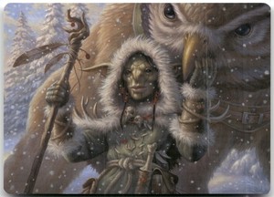 Owlbear Shepherd Art Card 35 Art Series: Commander Legends: Battle for Baldur's Gate