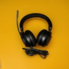 Jabra Evolve2 40 Wired USB-C UC Stereo Headset - Black (24089-989-899)- EUC