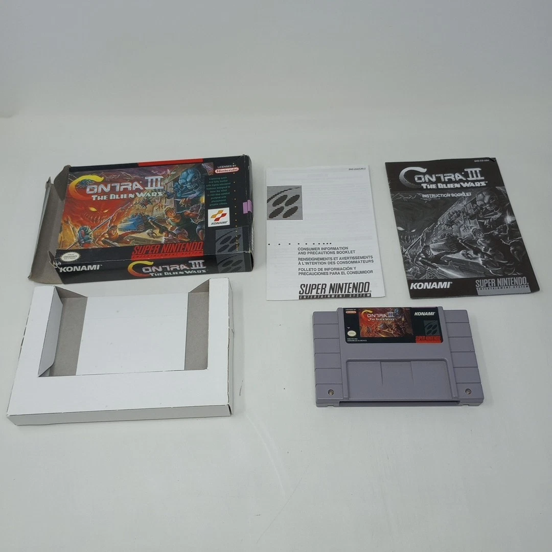 Contra III: The Alien Wars for sale | eBay