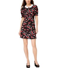 maison Jules Womens Floral Shift Dress