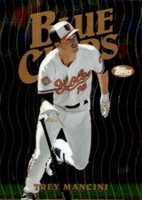 Trey Mancini 2019 Topps Finest - Blue Chips #FBC-TM  - Baltimore Orioles