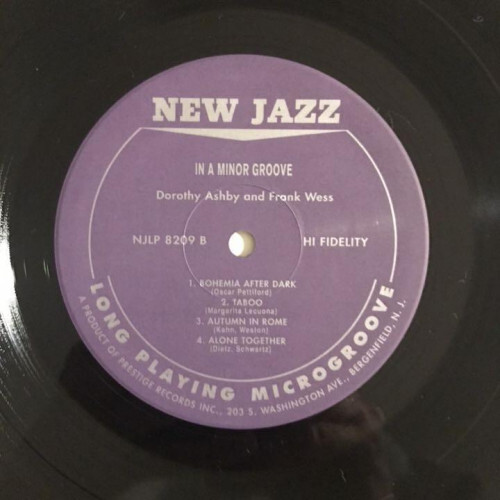 Dorothy Ashby And Frank Wess/In A Minor Groove, Japan Edition with