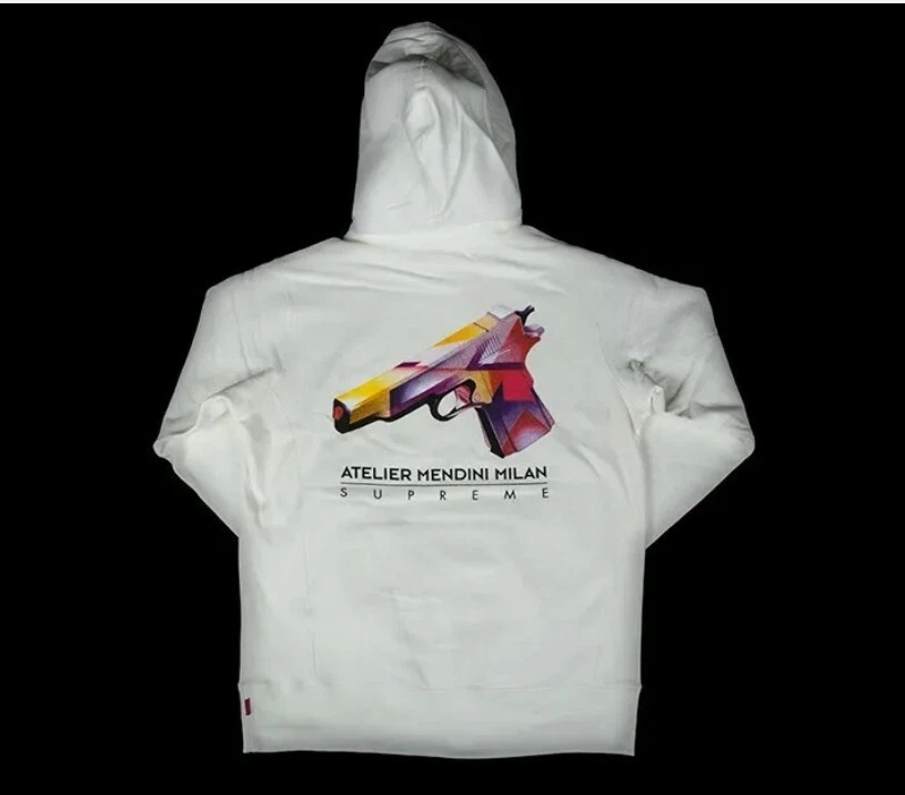 Off white sale x supreme hoodie