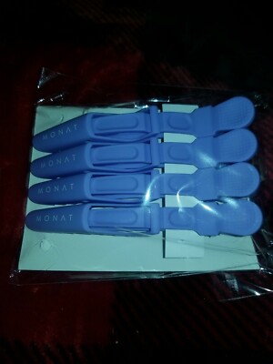 MONAT hair clips alligator Go Primo Pack Clips 1 set 4 clips Nwt