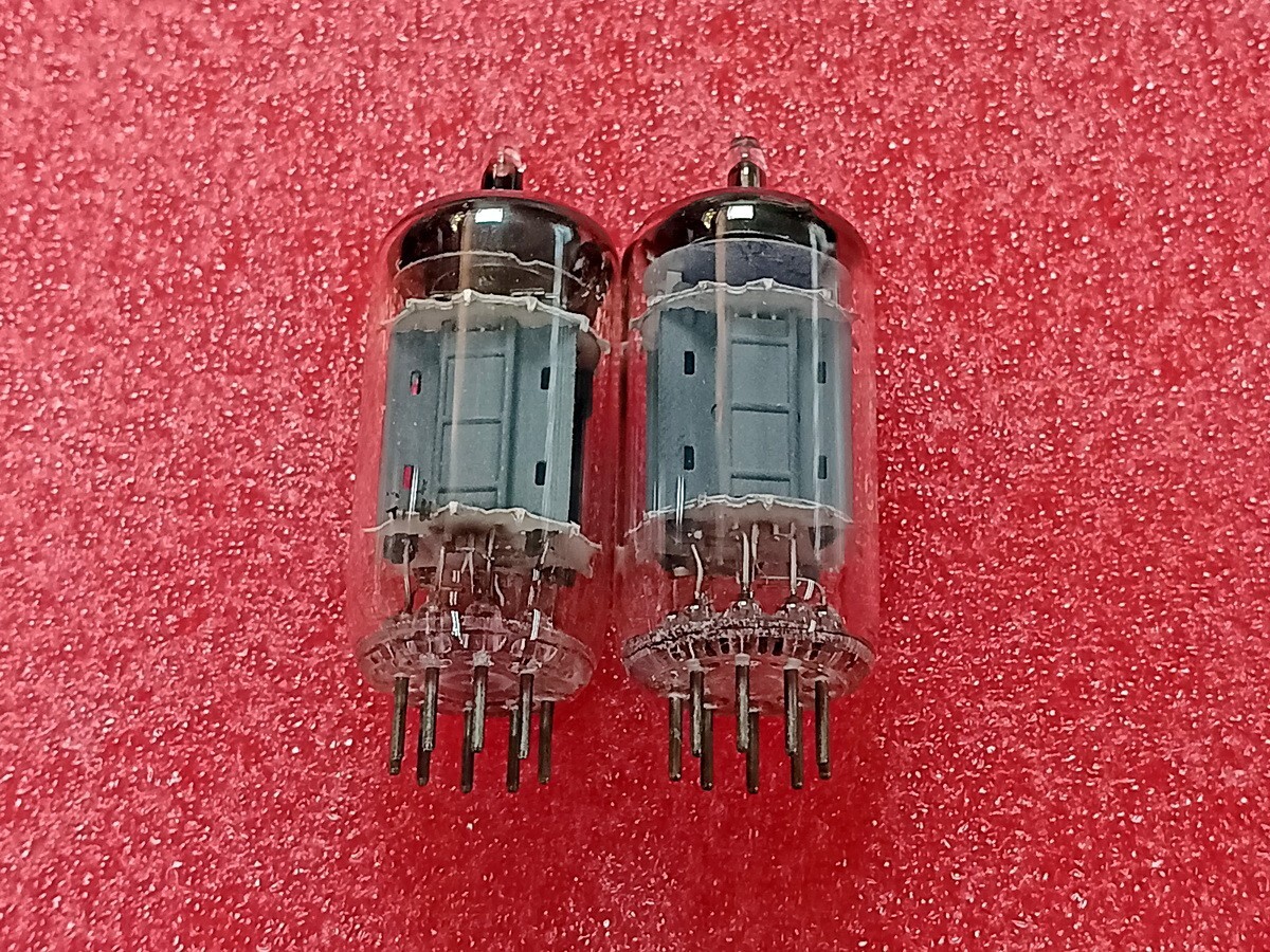 2 pc SIEMENS 5814A E82CC tube Premium quality long plate 2 pc SIEMENS 5814A E82CC tube Premium quality long plate