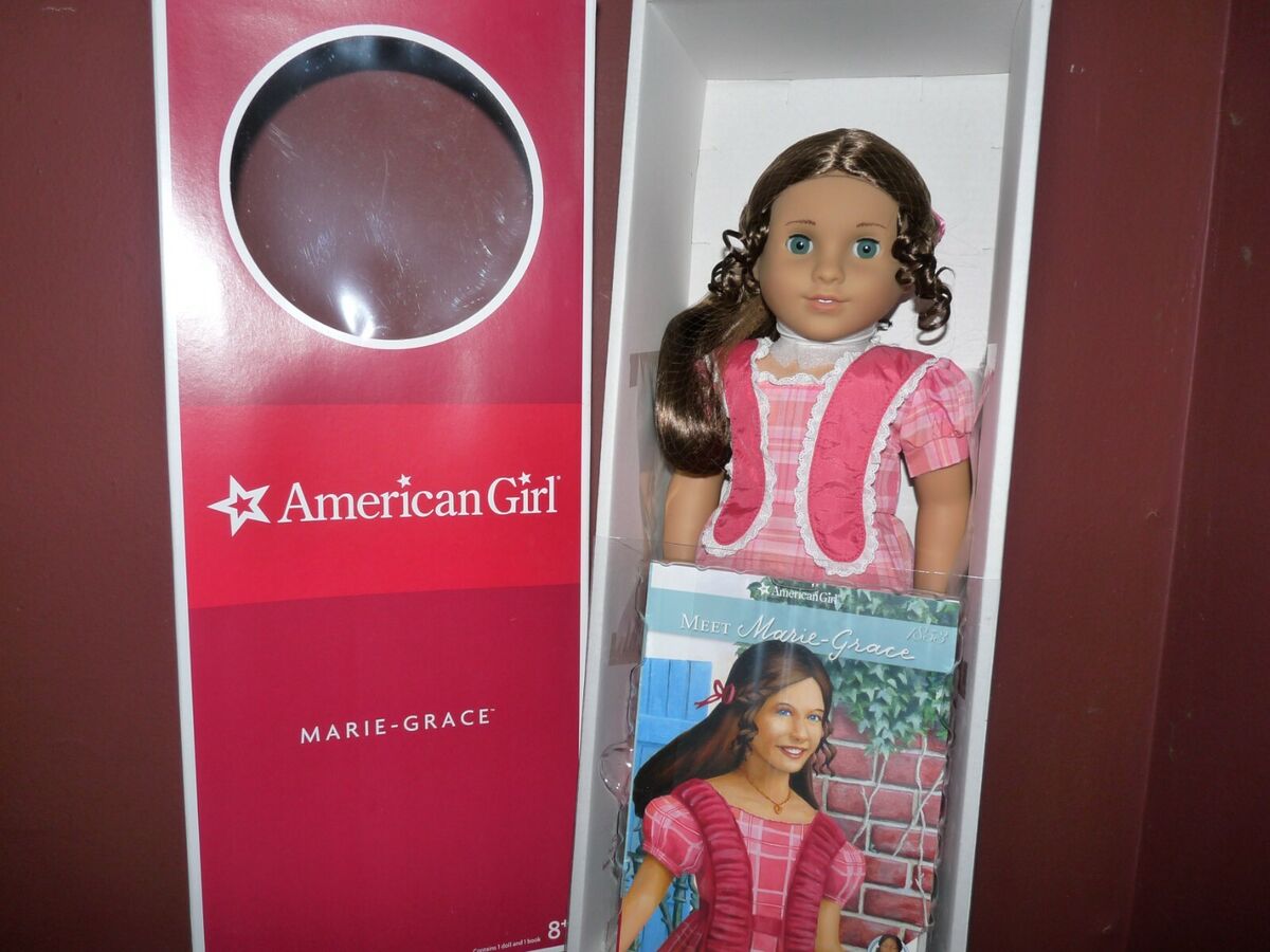 American Girl Doll Marie Grace and Paperback Book NEW!!