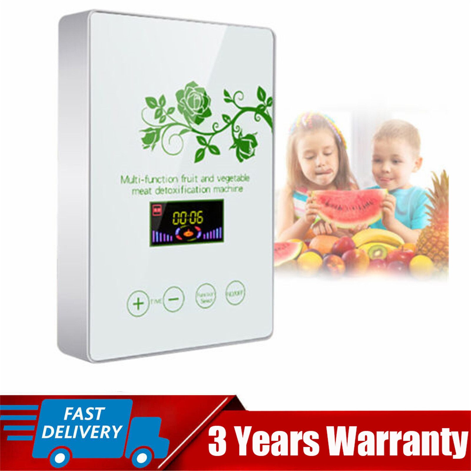 Ozone Generator Air Purifier 600mg/h for Food and Water Sterilization