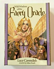 Wild Wisdom of the Faery Oracle ~ 47 Card Deck & Guidebook Set ~ Fairy Fae Tarot