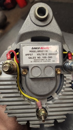 MDA2924 OEM Leece Neville Alternator. 12 Volt 170 amps. AVI555J, 110-875 - Picture 4 of 6