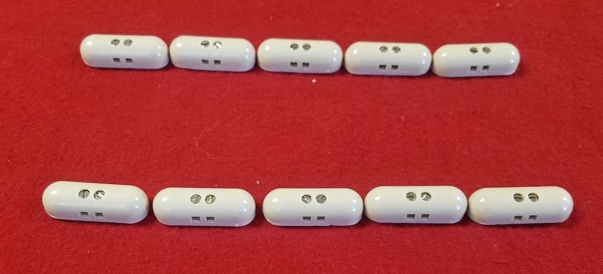 5 Tan Contact Reed Terminal Pill Magnetic Switch Door/Window Security Alarm