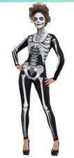 NIP Suit Yourself Black And Bone Catsuit OSFM