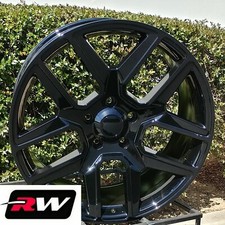 24 Inch 24 X10 Wheels For Ram 1500 Laramie Sport Gloss Black Rims 5 Lug