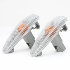 2PCS Fender Turn Signal Side Marker Light For Mitsubishi Outlander Mirage Lancer